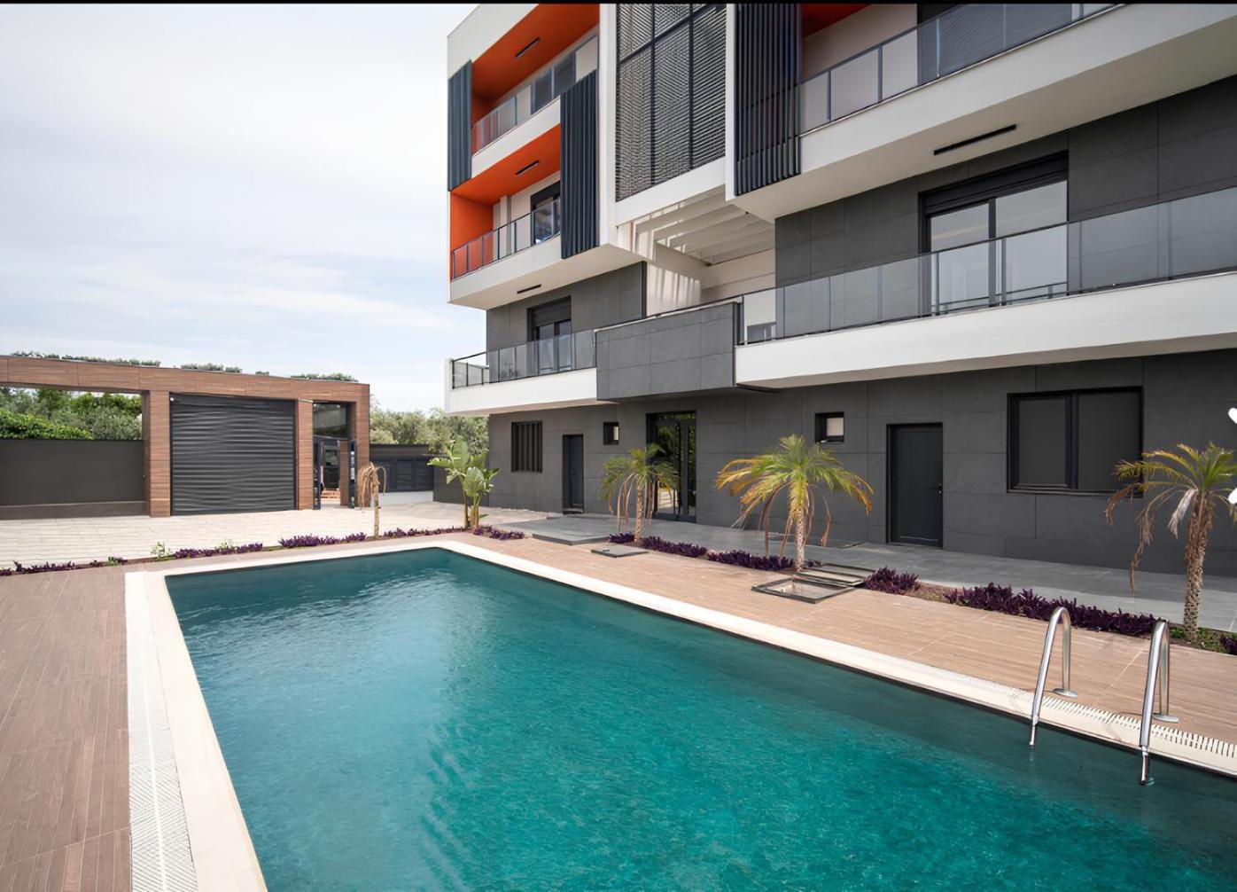 Antalya Havalimanina Yakin Havuzlu 1+1 Lux Daire 外观 照片
